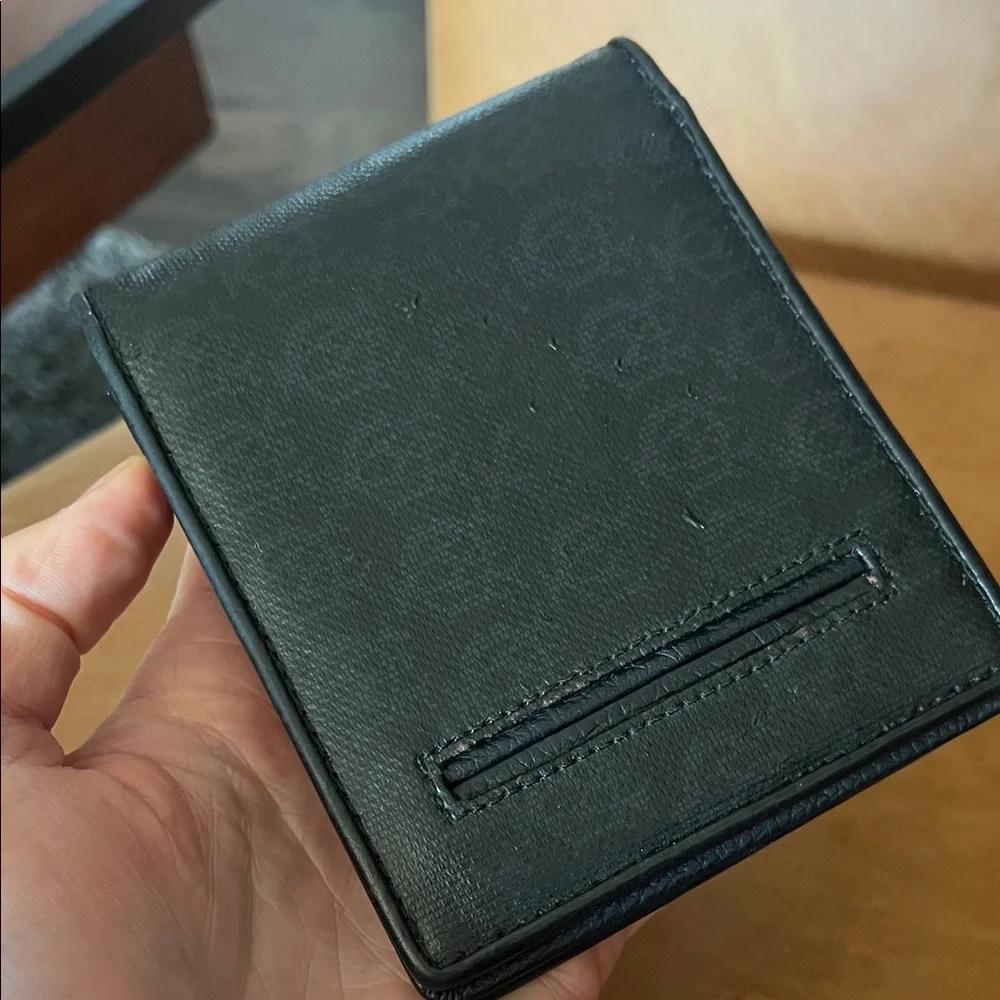 Dunhill Black Leather Wallet